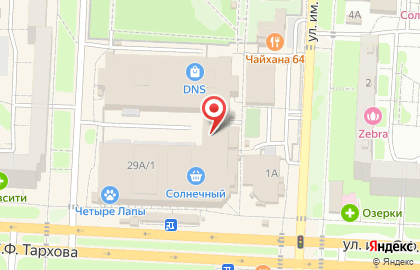 Салон бытовых услуг Академия чистоты в Ленинском районе на карте