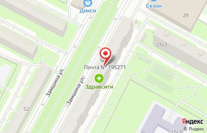 Банкомат Почта Банк в Калининском районе на карте