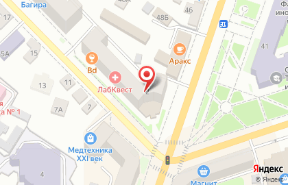 Сервисный центр Hitech в Заводском районе на карте