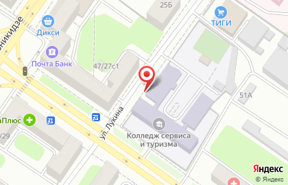 Информационный центр на проспекте Победы на карте