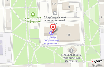 Клуб боевых искусств Фудосин на Аэродромной улице на карте