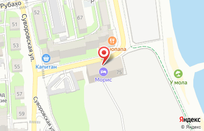 Центр велопроката ВелоТочка в Новороссийске на карте