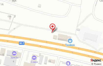 Автостоянка 116 дорог на карте