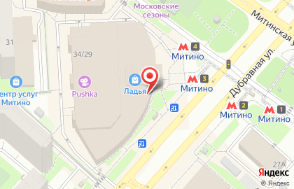 Магазин Мое Хобби на Дубравной улице на карте