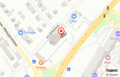 Специализированный застройщик Астрон в Краснооктябрьском районе на карте