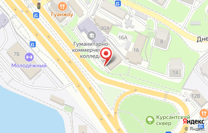 Строительный магазин СтройАккорд на проспекте 100-летия Владивостока на карте