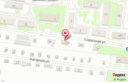 Магазин Для Вас на Совхозной улице на карте