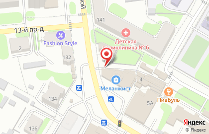 Салон цветов в Иваново на карте
