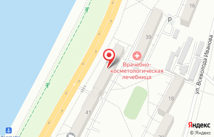 Детская художественная школа №1 им. Саниных в Омске на карте