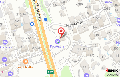 Технический центр Роснефть-Кубаньнефтепродукт на улице Ленина на карте