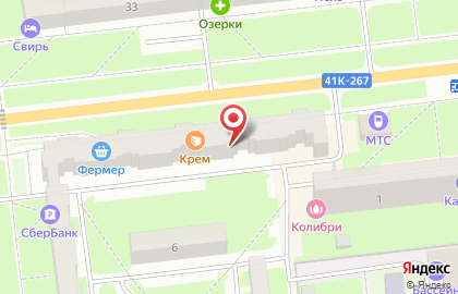 Водолей в Тихвине на карте