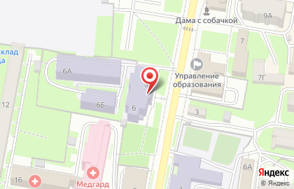 Пензенский казачий институт технологий на улице Володарского на карте