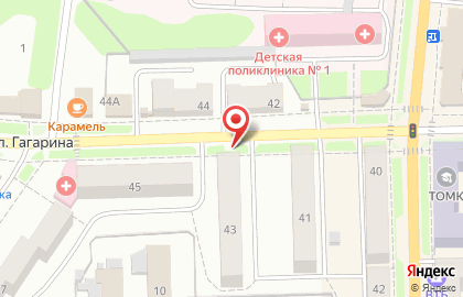 Ателье Стиль на улице Гагарина на карте