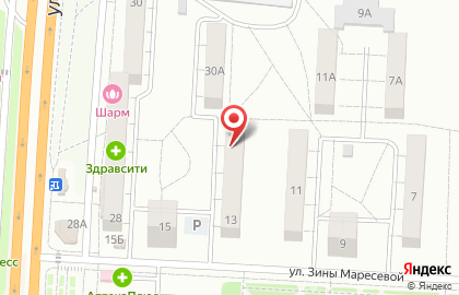 Молодежный центр Паритет в Кировском районе на карте