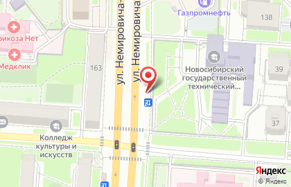 Магазин цветов Диана на улице Немировича-Данченко на карте