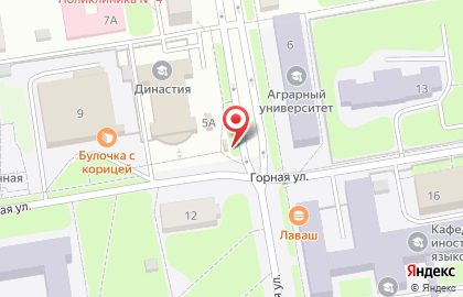 Киоск фастфудной продукции на Сибаковской улице на карте