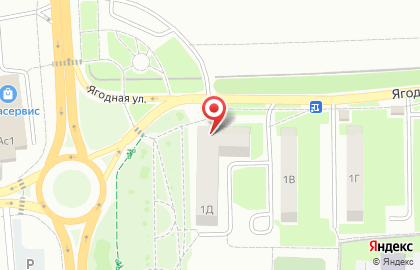 Парикмахерская Ромео и Джульетта на Ягодной улице на карте