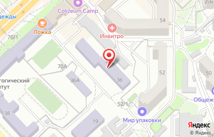 Дальневосточный Государственный Гуманитарный Университет в Студенческом переулке на карте