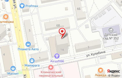 Магазин-велосервис MULTI в Кировском районе на карте