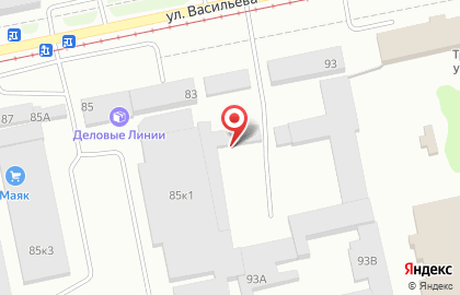 Компания по стирке ковров Белый кот в Барнауле на карте