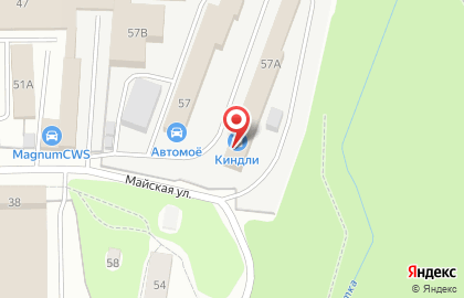 Торговая компания Киндли на Майской улице на карте