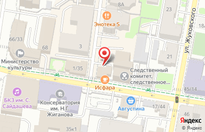 Банкротство в Казани на карте