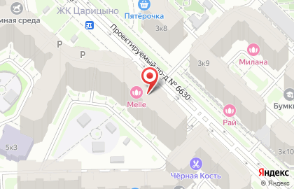 Центр АрсПикс на 6-й Радиальной улице на карте