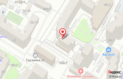 Хостел УЮТ в Москве на карте