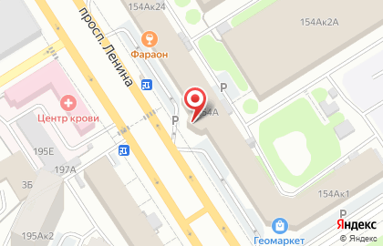 Столовая Скороварка в Октябрьском районе на карте