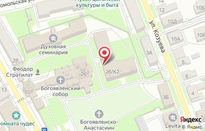 Костромская епархия Русской Православной Церкви на карте