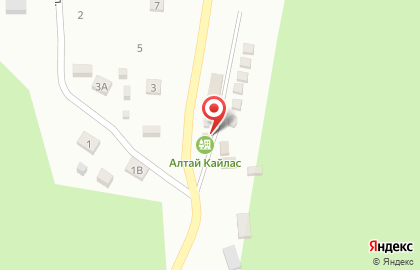 База отдыха Алтай-Кайлас на карте