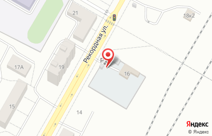 Автостоянка в Кемерово на карте