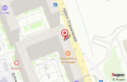 Аптека ЭКА на проспекте Строителей на карте