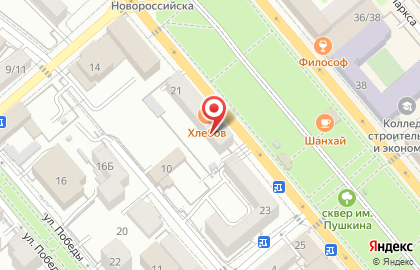 Фирменный салон МегаФон на улице Советов на карте