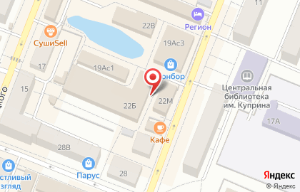 Волна в Гатчине на карте