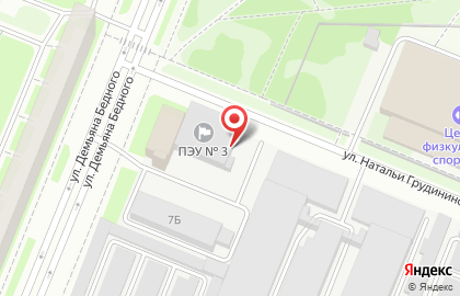 Производственно-эксплуатационное управление №3, ООО ПетербургГаз на карте