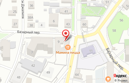 Мамина пицца на улице Максима Горького на карте