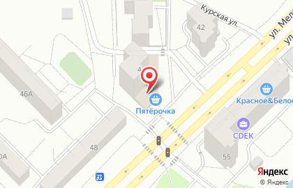 Банкомат Запсибкомбанк на улице Мельникайте на карте
