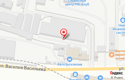 Оптовая фирма Трейд-сервис на улице Василия Васильева на карте