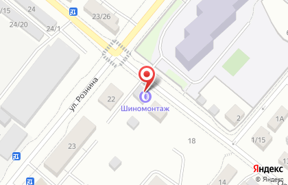 Мастерская ШиноСервис в Ханты-Мансийске на карте