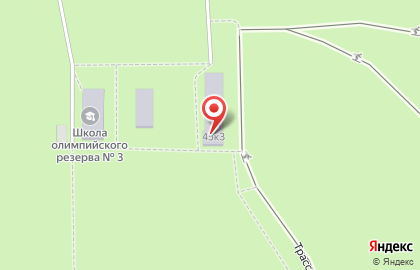 Центр проката лыж СШОР №3 на карте
