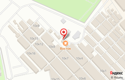 Кафе Восток на улице Фёдора Гладкова на карте
