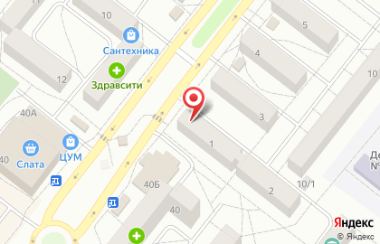 Ателье по пошиву головных уборов, ИП Захаренко И.В. на карте