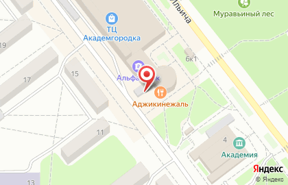 Магазин Тропик в Советском районе на карте
