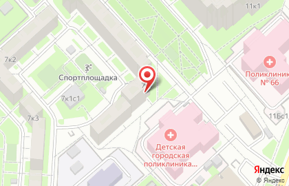 Эконом-аптека Мелодия Здоровья на Салтыковской улице на карте