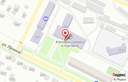 Амурский колледж сервиса и торговли в Благовещенске на карте