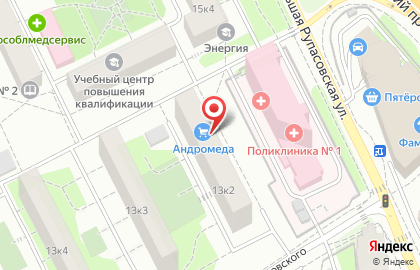 Магазин товаров для дома и ремонта Андромеда на Олимпийском проспекте на карте