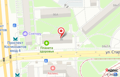 Норман на улице Старых Большевиков на карте