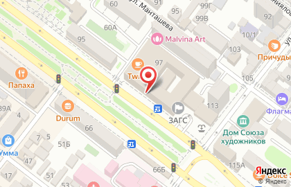 Микрокредитная компания РосДеньги в Ленинском районе на карте