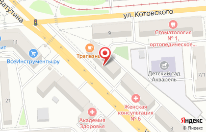 Торгово-производственная компания Мебель сервис на площади Карла Маркса на карте